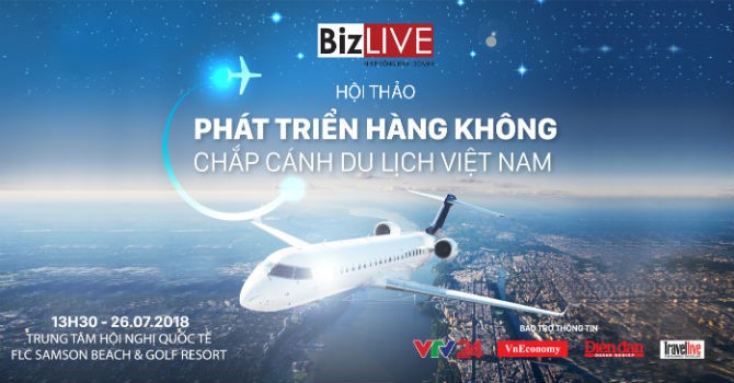Sắp diễn ra Hội thảo “Phát triển hàng không - Chắp cánh du lịch Việt Nam”