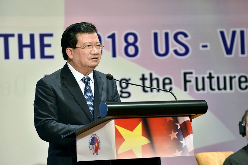 Phó Thủ tướng Trịnh Đình Dũng phát biểu tại Hội nghị 