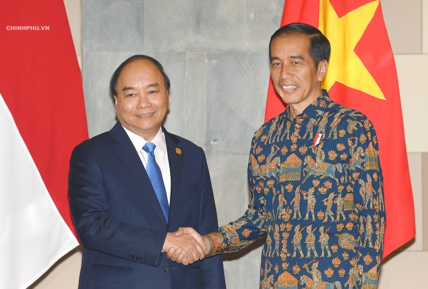 Thủ tướng Nguyễn Xuân Phúc và Tổng thống Indonesia Joko Widodo