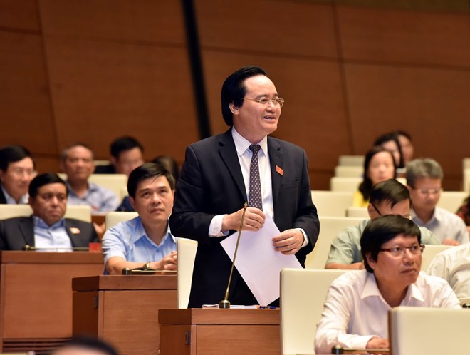 Bộ trưởng Phùng Xuân Nhạ cho biết đã có 3 giải pháp căn cơ hạn chế tiêu cực trong thi cử