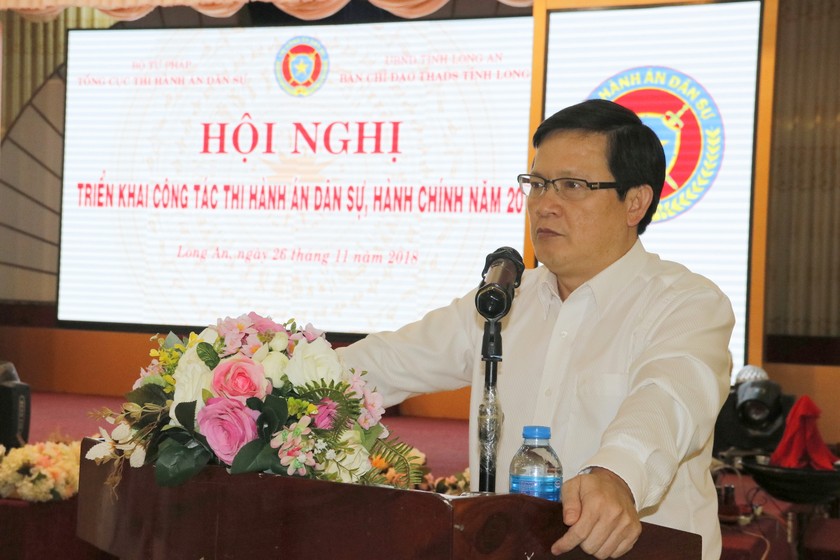 Ông Mai Lương Khôi, Tổng Cục trưởng Tổng Cục THADS khẳng định, Long An là địa bàn trọng điểm được Tổng cục THADS rất quan tâm