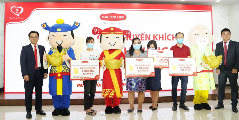 Dai-ichi Life Việt Nam tổ chức Lễ trao giải cho khách hàng trúng thưởng