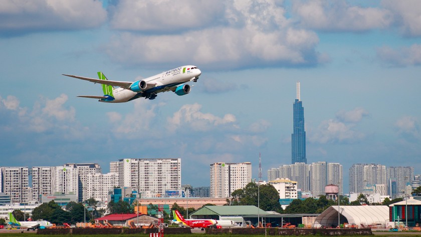 Bamboo Airways bay đúng giờ nhất 3 tháng (tính đến 18/3) với tỷ lệ 96,7%
