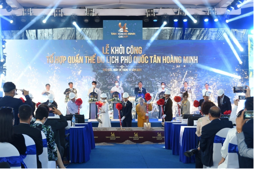 Tập đoàn Tân Hoàng Minh khởi công siêu dự án tỷ đô Tổ hợp quần thể du lịch tại Đảo Ngọc Phú Quốc