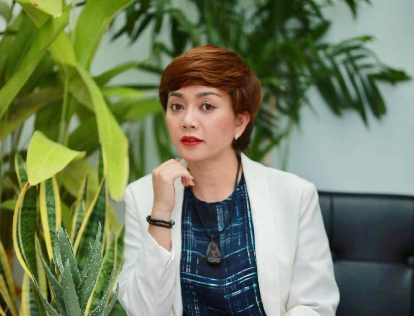 Nữ doanh nhân Đặng Nguyễn Thùy Trang, người thành lập Làng sinh thái The Tropicana Garden.