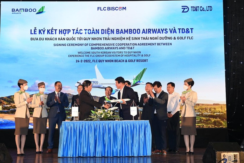 FLC “bắt tay” đối tác Hàn, cung cấp trọn gói sản phẩm du lịch, golf và hàng không cho thị trường Hàn Quốc 
