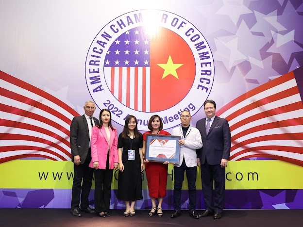Unilever Việt Nam được Hiệp hội Thương mại Hoa Kỳ tại Việt Nam trao tặng Giải thưởng CSR 2022