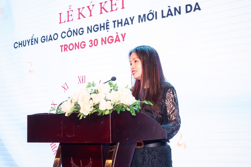 Doanh nhân Minh Ngọc - Giám đốc VHN nỗ lực phát triển công ty trở thành nhà cung ứng dược mỹ phẩm có uy tín tại Việt Nam.