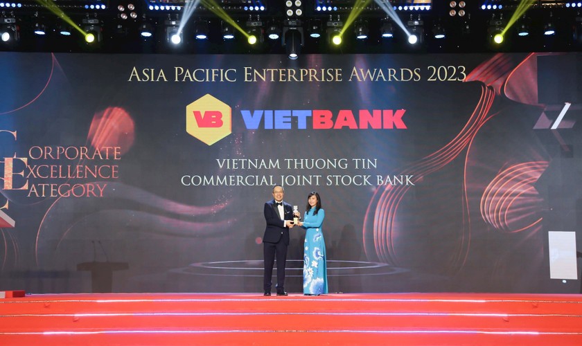 Vietbank nhận giải thưởng Doanh nghiệp xuất sắc châu Á 2023 