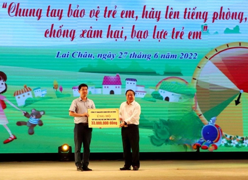 Lễ phát động Tháng hành động vì trẻ em tỉnh Lai Châu