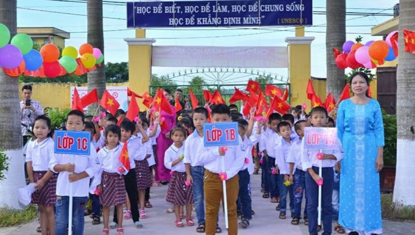 Gần 100% trường học ở Nam Định đạt các tiêu chí 'Đơn vị học tập'