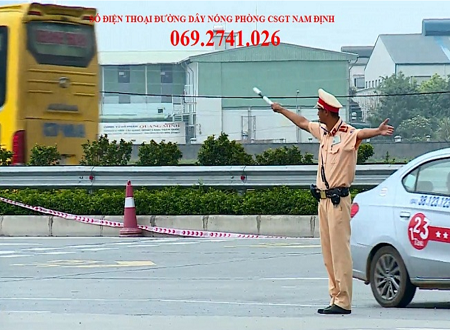 Số điện thoại đường dây nóng Phòng CSGT Đường bộ - Đường sắt, Công an tỉnh Nam Định