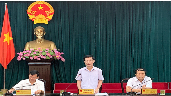 Chủ tịch UBND tỉnh Nam Định Phạm Đình Nghị yêu cầu xử lý các vụ việc vi phạm liên quan đến đất đai