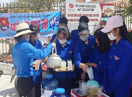 Có khoảng 1.000 đoàn viên, thanh niên tỉnh Nam Định tham gia tiếp sức mùa thi 2020