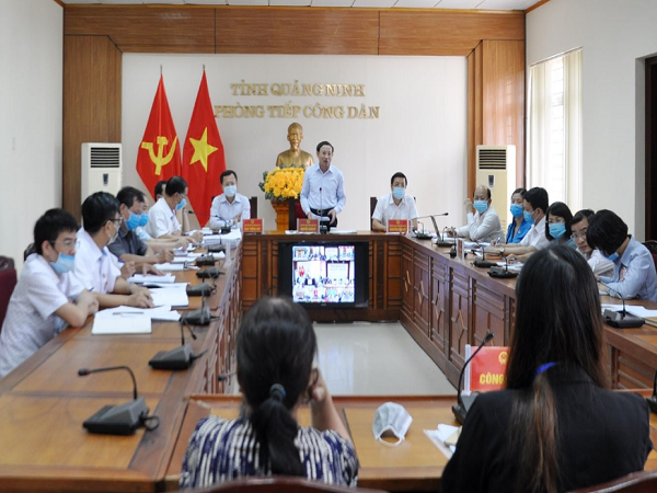 Bí thư Tỉnh ủy Quảng Ninh Nguyễn Xuân Ký chủ trì buổi tiếp công dân định kỳ tháng 9.
