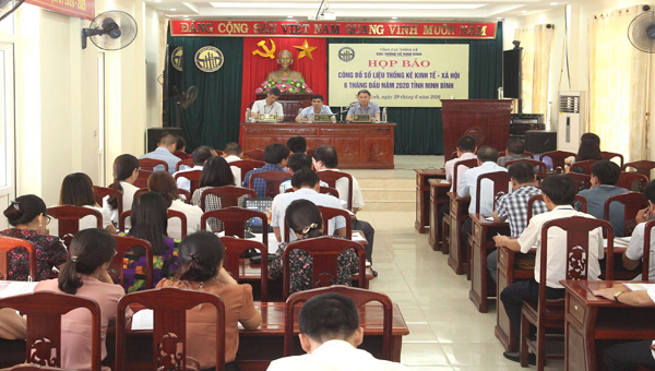 Công bố số liệu thống kê kinh tế - xã hội tỉnh Ninh Bình năm 2020.
