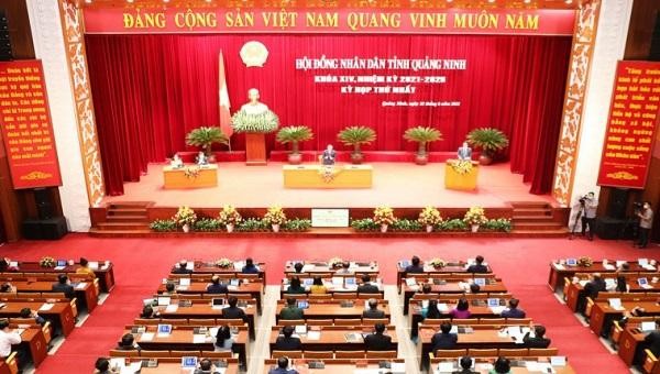 Kỳ họp thứ nhất HĐND tỉnh Quảng Ninh khóa XIV, nhiệm kỳ 2021-2026.