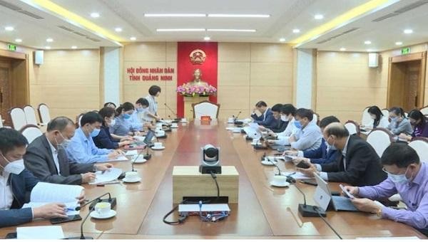 Đoàn giám sát HĐND tỉnh Quảng Ninh làm việc với UBND tỉnh về công tác quản lý và sử dụng tài sản công.