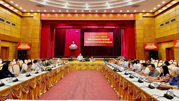 Tăng cường kết nối doanh nghiệp, tổ chức hoạt động trong lĩnh vực bổ trợ tư pháp trên địa bàn Quảng Ninh.