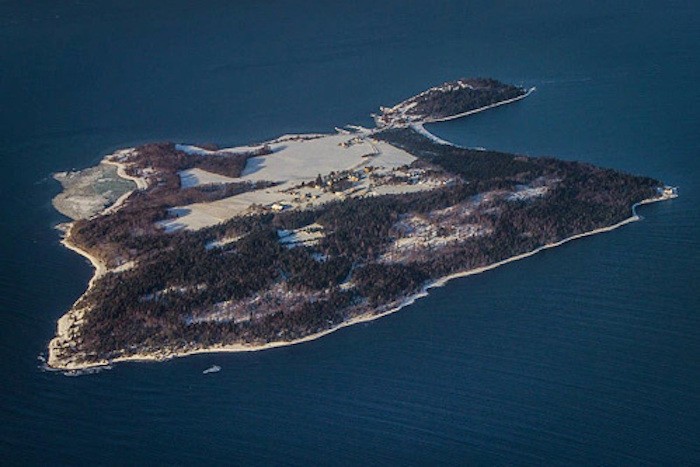 Nhà tù Bastoy tọa lạc trên hòn đảo cùng tên ở Na Uy. (Ảnh: Amusing)