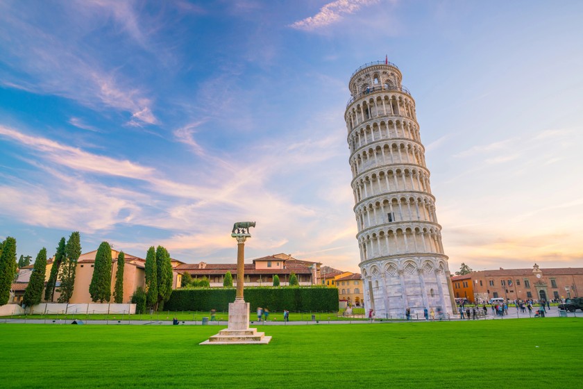 Tháp nghiêng Pisa (Ảnh: Sưu tầm)