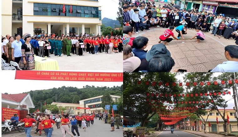 Sôi nổi các hoạt động chào mừng Quốc khánh 2/9 tại các địa phương tỉnh Yên Bái (Ảnh: Yenbai.gov.vn) 