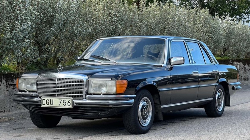 Đấu giá Mercedes S Class từng thuộc sở hữu của nhà vua Thuỵ Điển