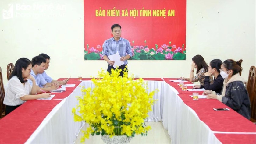 BHXH tỉnh Nghệ An làm việc với các doanh nghiệp về vấn đề nợ đọng BHXH, BHYT (nguồn internet).