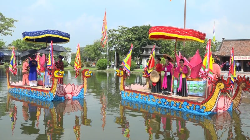 Lễ hội Chùa Keo là nét văn hóa đặc trưng mà bạn nên tìm hiểu nếu có dịp (Ảnh: mia.vn)