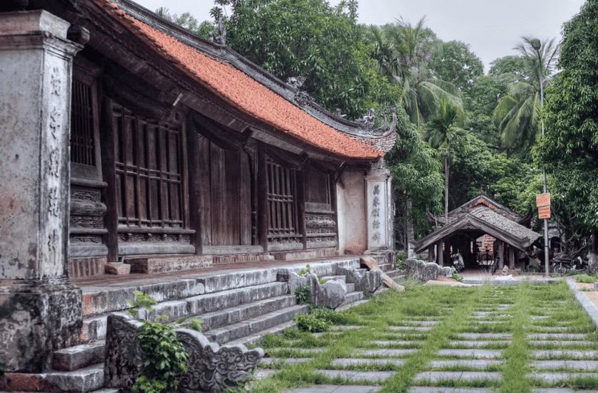 Lối kiến trúc cổ kính, giản đơn của các ngôi chùa ở đây (Ảnh: mia.vn)