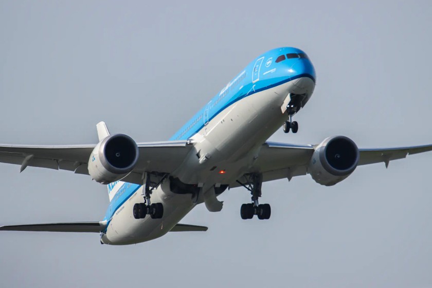 Chiếc Boeing 787 của hãng KLM 