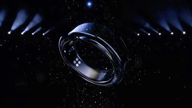 Hình ảnh teaser của Samsung Galaxy Ring được trình chiếu tại Galaxy Unpacked vào tháng 1 