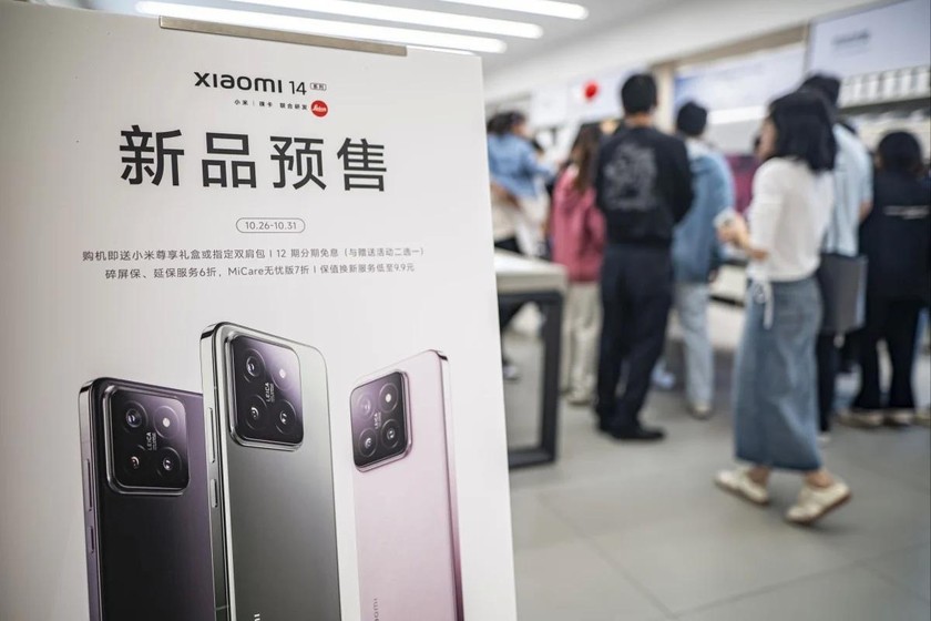 Xiaomi ra mắt điện thoại thông minh 14 Ultra tập trung vào nhiếp ảnh. (Ảnh: VCG) 