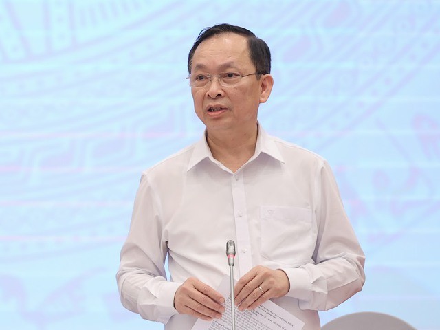Phó Thống đốc Ngân hàng Nhà nước Việt Nam Đào Minh Tú (Ảnh: VGP)