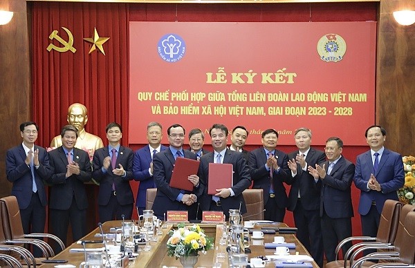 BHXH Việt Nam luôn chú trọng tăng cường phối hợp với các Bộ, ngành, tổ chức chính trị - xã hội trong triển khai thực hiện PBGDPL về BHXH, BHYT, BHTN.