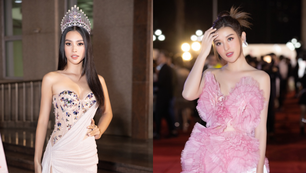 Dàn người đẹp gợi cảm trên thảm đỏ Bán kết Hoa hậu Việt Nam 2020