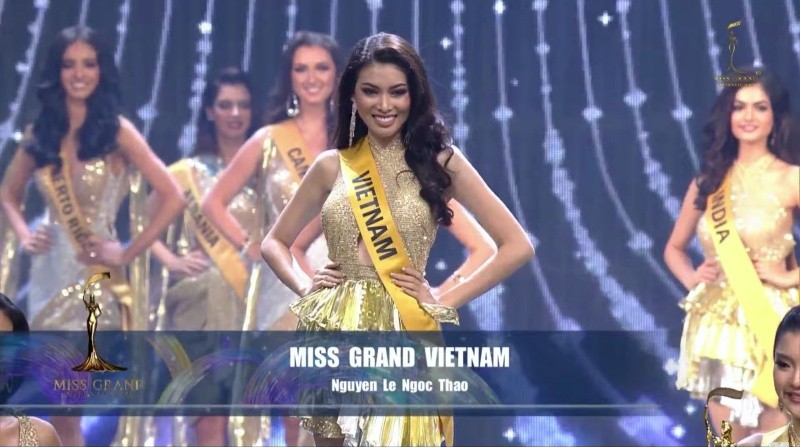 Ngọc Thảo dừng chân ở top 20 của Miss Grand International 2020.