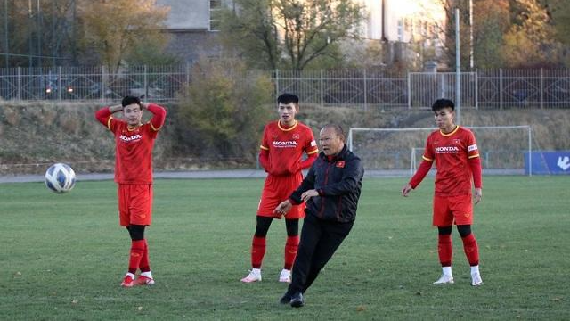 HLV Park Hang-seo giải tỏa áp lực cho các học trò trước thềm Vòng loại U23 châu Á 2022 