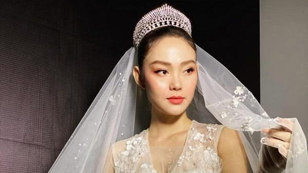 Minh Hằng sẽ diện váy cưới của thương hiệu nổi tiếng trong ngày trọng đại.