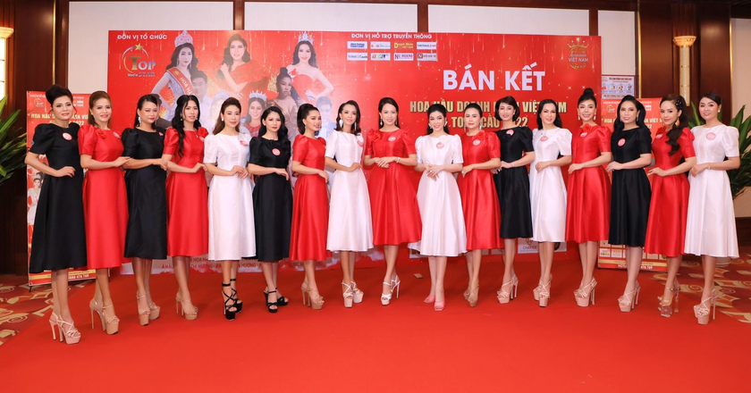 Hoa hậu Doanh nhân Việt Nam Toàn cầu 2022 công bố top 22. 