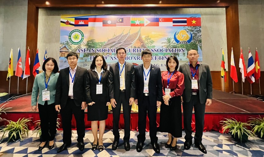 Đoàn công tác của BHXH Việt Nam tham gia Hội thảo quốc tế.