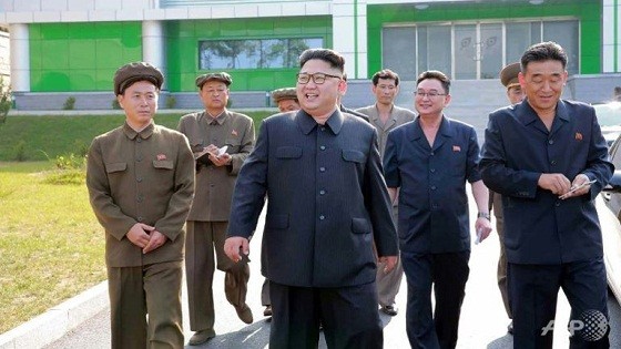 Nhà lãnh đạo Kim Jong Un ở ngoại ô Bình Nhưỡng. 