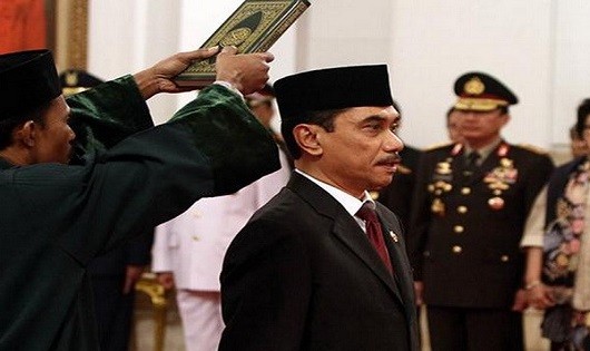 Ông Suhardi Alius đứng đầu Cơ quan Quốc gia chống khủng bố Indonesia.