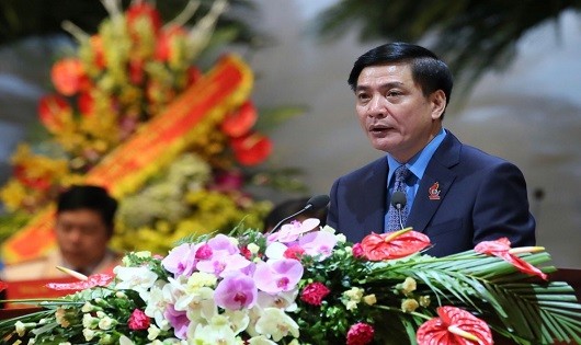 Ông Bùi Văn Cường - Ủy viên T.Ư Đảng, Chủ tịch Tổng LĐLĐVN. 