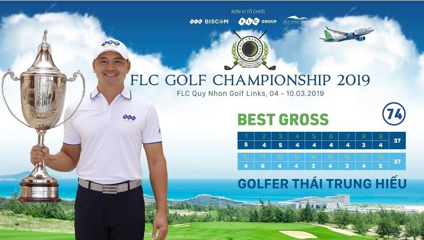 Golfer Thái Trung Hiếu - Nhà Vô địch giải đấu FLC Golf Championship 2019.