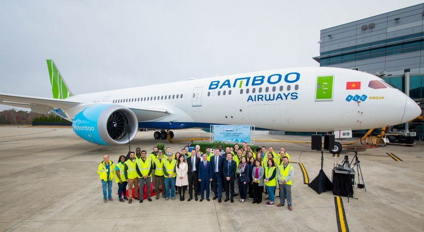 Boeing 787-9 Dreamliner sẽ là dòng máy bay chủ lực khai thác các đường bay tầm trung và dài của Bamboo Airways.