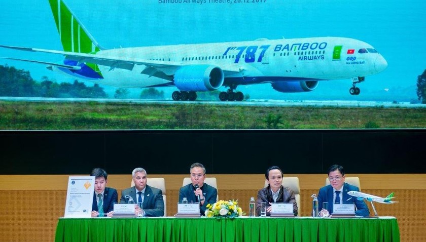 Bamboo Airways tổ chức buổi gặp mặt báo chí công bố “Lễ đón Chứng nhận đánh giá An toàn Khai thác IOSA về an toàn khai thác quốc tế và chính thức khai thác thương mại máy bay thân rộng Boeing 787-9 Dreamliner” trong chiều ngày 26/12