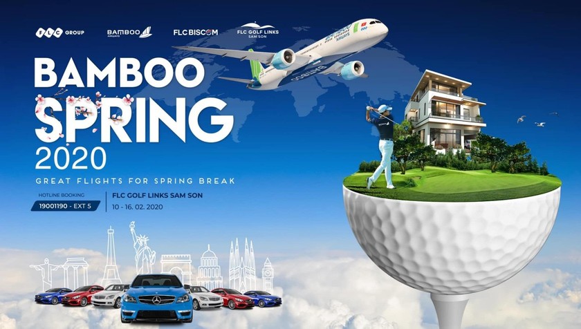 “Bamboo – Chuyến bay mùa xuân”: Giải đấu hấp dẫn cho cộng đồng golfer dịp đầu năm mới