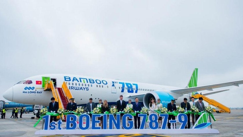 Máy bay Boeing 787-9 Dreamliner của Bamboo Airways