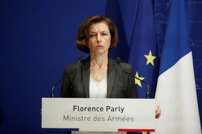 Bộ trưởng Quốc phòng Pháp Florence Parly.